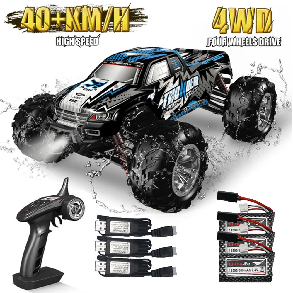 

RC Car 2.4G 40km/h 1:16 High Speed Racing Car Supersonic Truck 4WD Off-Road Vehicle Electronic Adults RC Car Gift