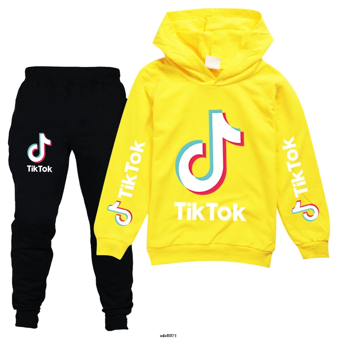 Спортивный костюм Tik Tok для мальчиков детский спортивный с толстовкой и штанами 2