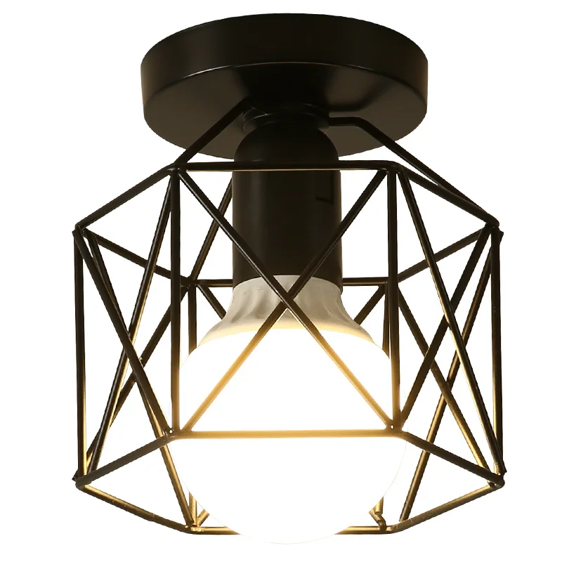 

Iron aisle ceiling lights minimalist nordic vintage balcony,kitchen ceiling lamp foyer iron entrance small ceiling lights