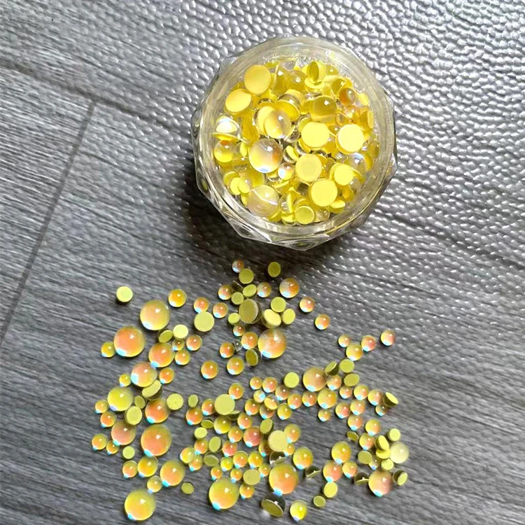 1 коробка дизайна ногтей Русалка искусственная жемчужина Стразы с плоским дном