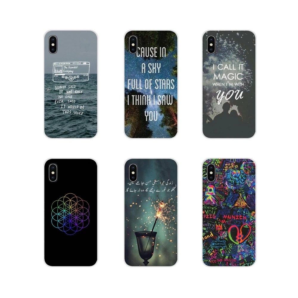 ТПУ прозрачные чехлы POP британский рок Bnads Coldplay постер для Xiaomi Mi4 Mi5 Mi5S Mi6 Mi A1 A2 A3 5X 6X 8