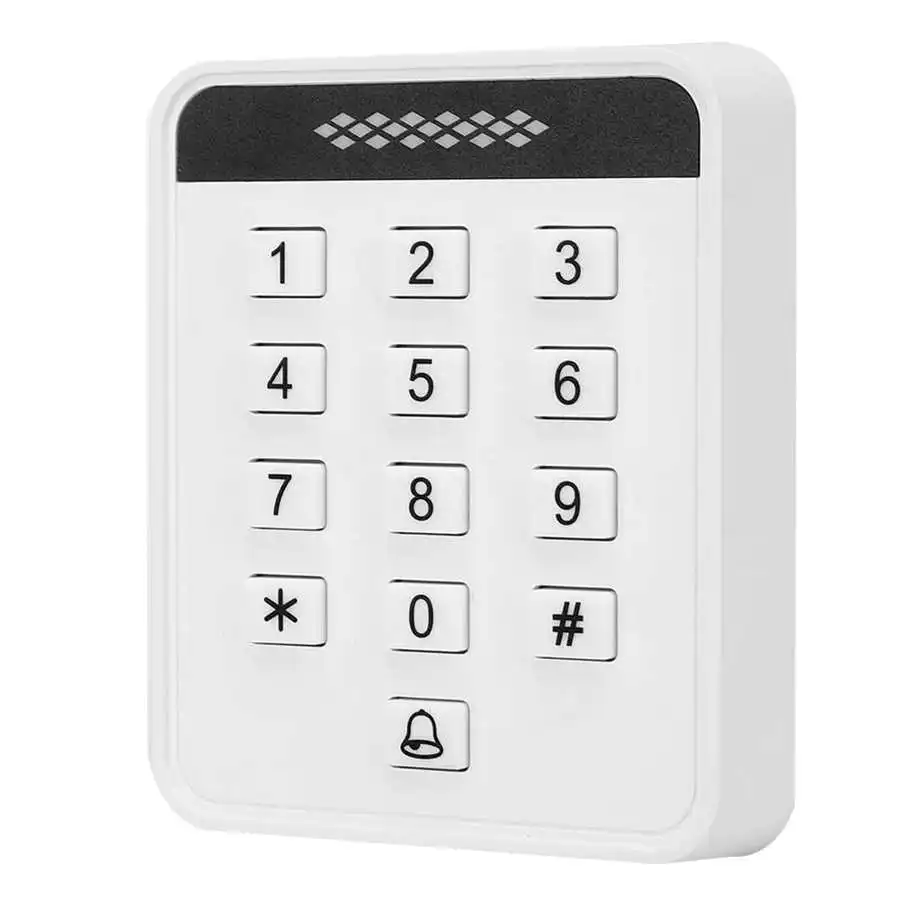 

ID Card Password Door Access Control Keypad Reader Wiegand 26/34 13 56MHz Entrance Security Protection Support 1000 Users for