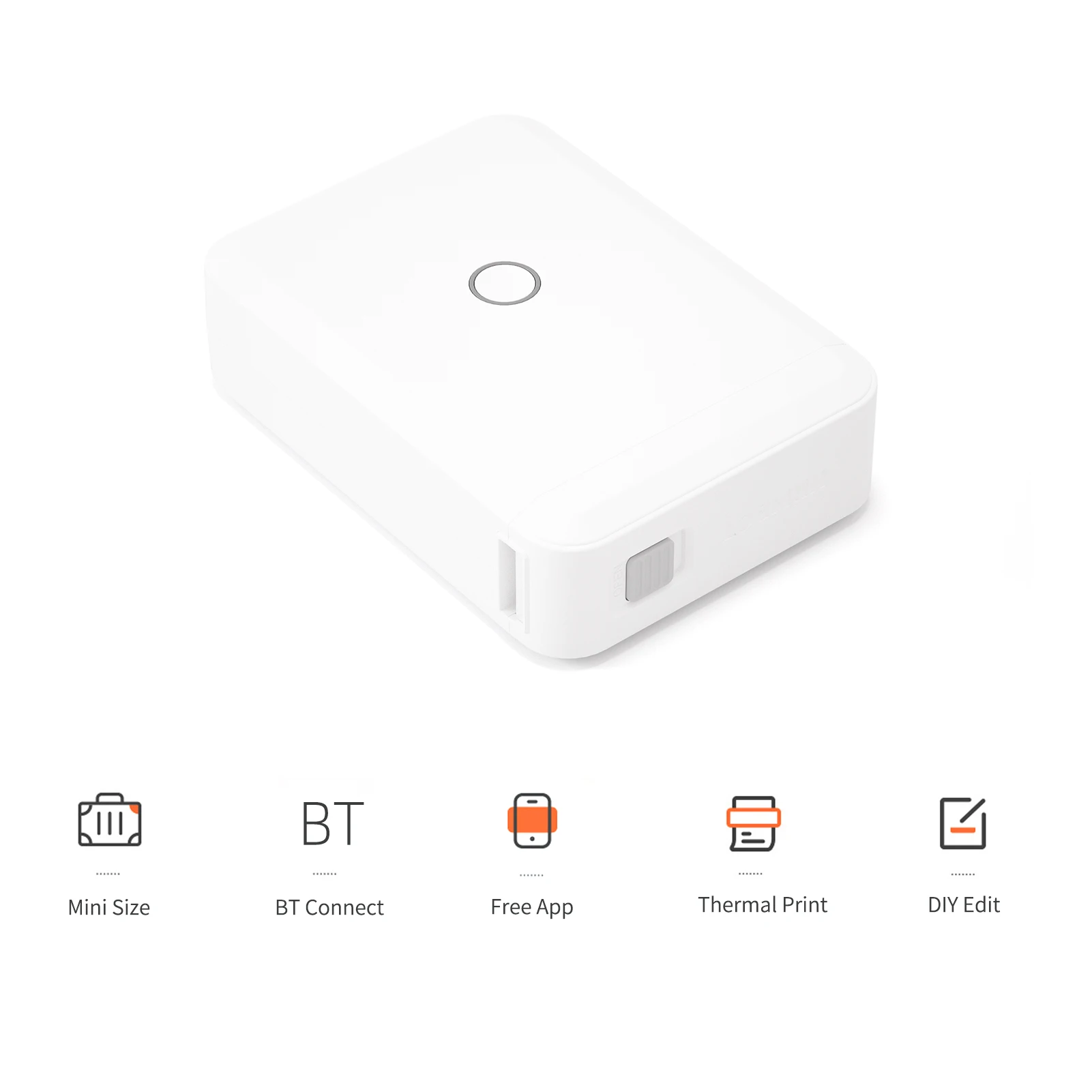 Термопринтер Niimbot D110 беспроводной Bluetooth портативный карманный принтер для