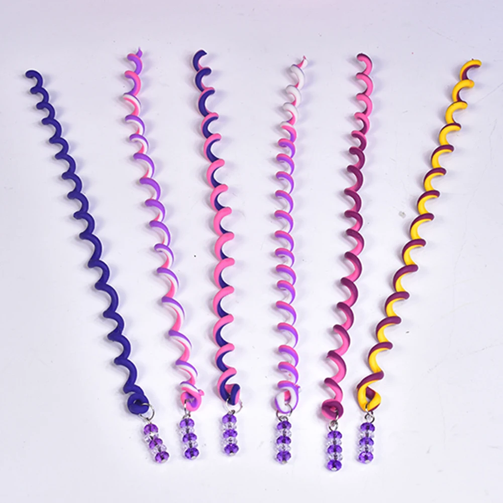 

RFID Blocking Hair Accessories Fabala Spiral Winder Easy To Use Hair Band DIY Girls Elastic Long