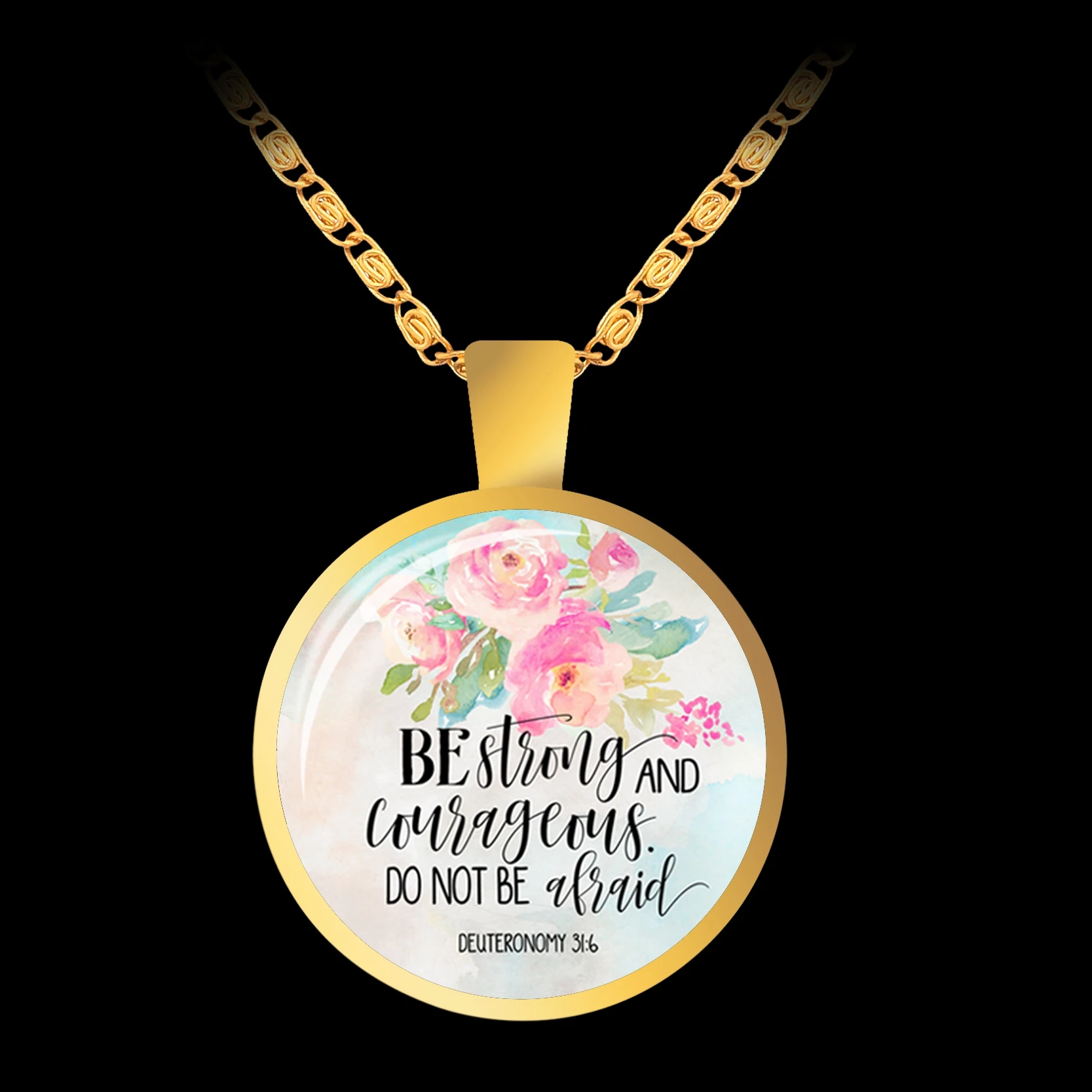 Вдохновляющее ожерелье в стиле Библии подвеска цепочка Христианский подарок