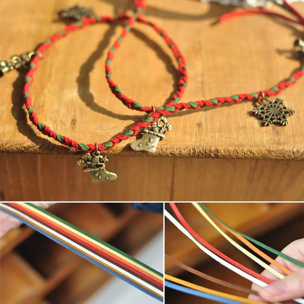 

1m/unid 3mm WITUSE Cheap Rope Bracelets Genuine Cow Wide Leather For Bracelet and Necklace Cuerda de cuero Leather Cord