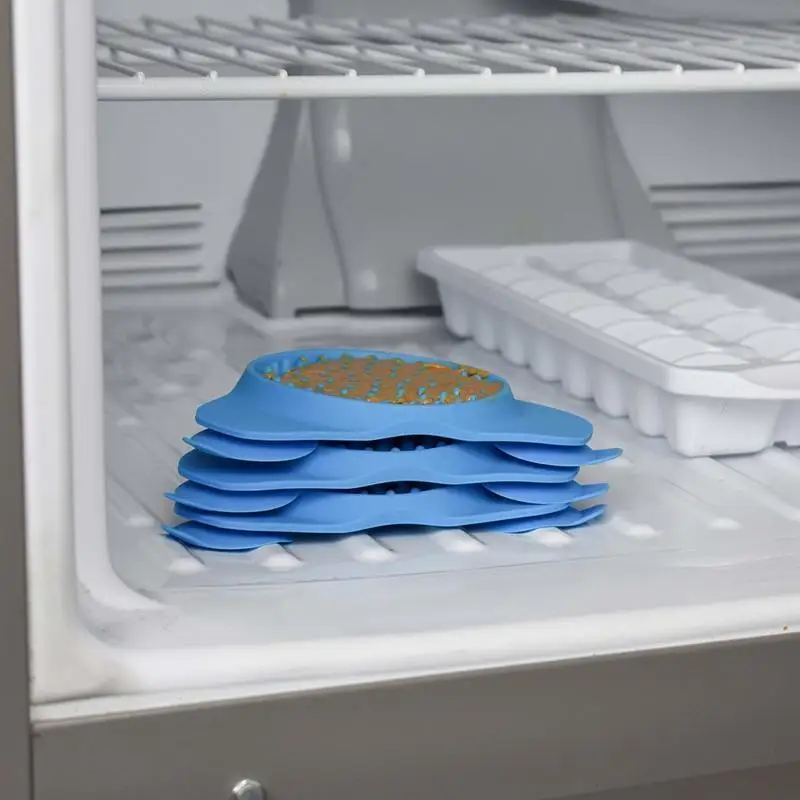 Миска для медленной еды домашних животных креативная тарелка силиконовая чаша