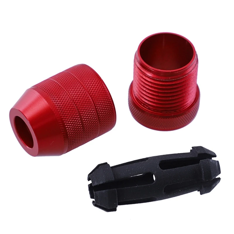 

Adjustable Drill Bit Stopper Step Twist Drill Positioner Punching Aid Tool