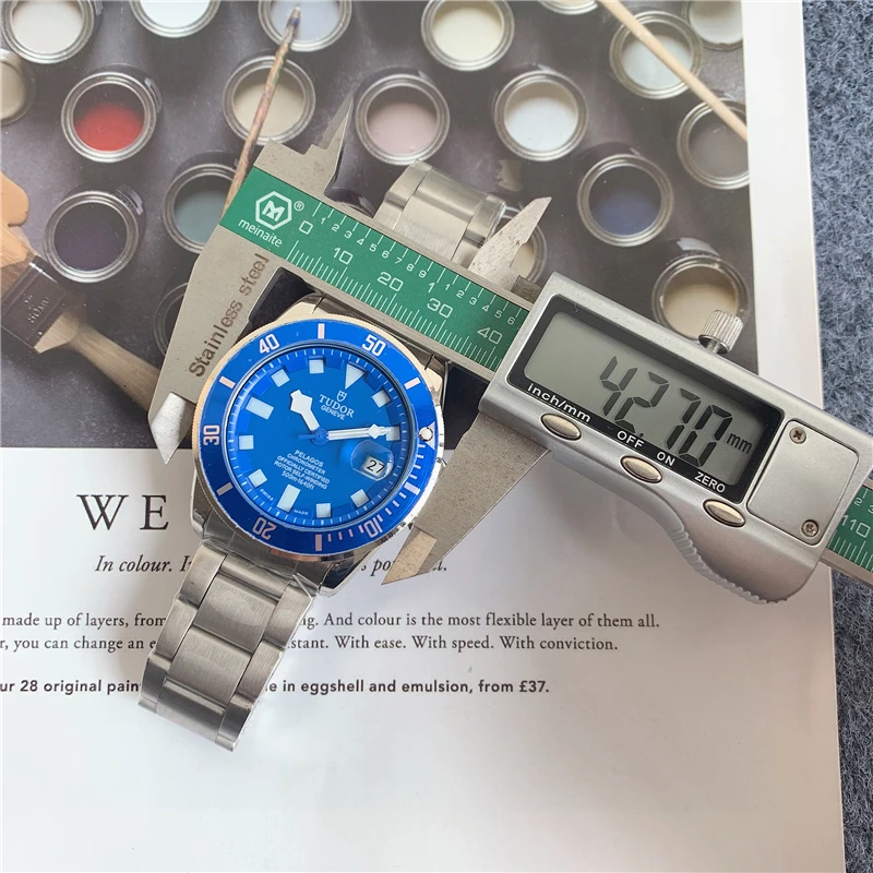

TUDOR- Titanium Schwarz Bay Watch Men Diver women Wristwatch Automatic Mechanical AAA Watches Stainless Steel Sapphire 323
