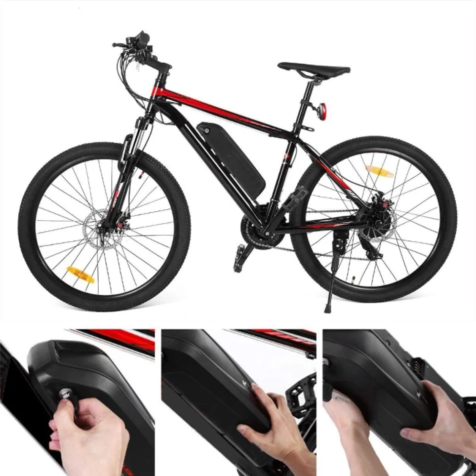 

NEW Electric Bike Battery Pack 48V 20Ah 30V 40Ah 50Ah Built in Samsung 18650 Cells Front Rear Hub / Mid Drive Bicycle Motor Kit