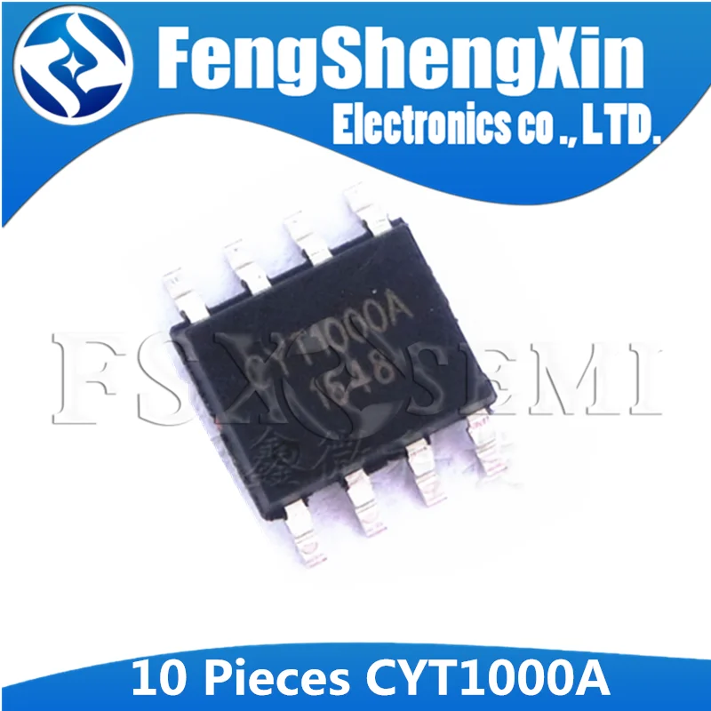 

10PCS CYT1000A SOP8 CYT1000 SOP CYT1000AE SOP-8 SMD high power factor linear constant current LED chip