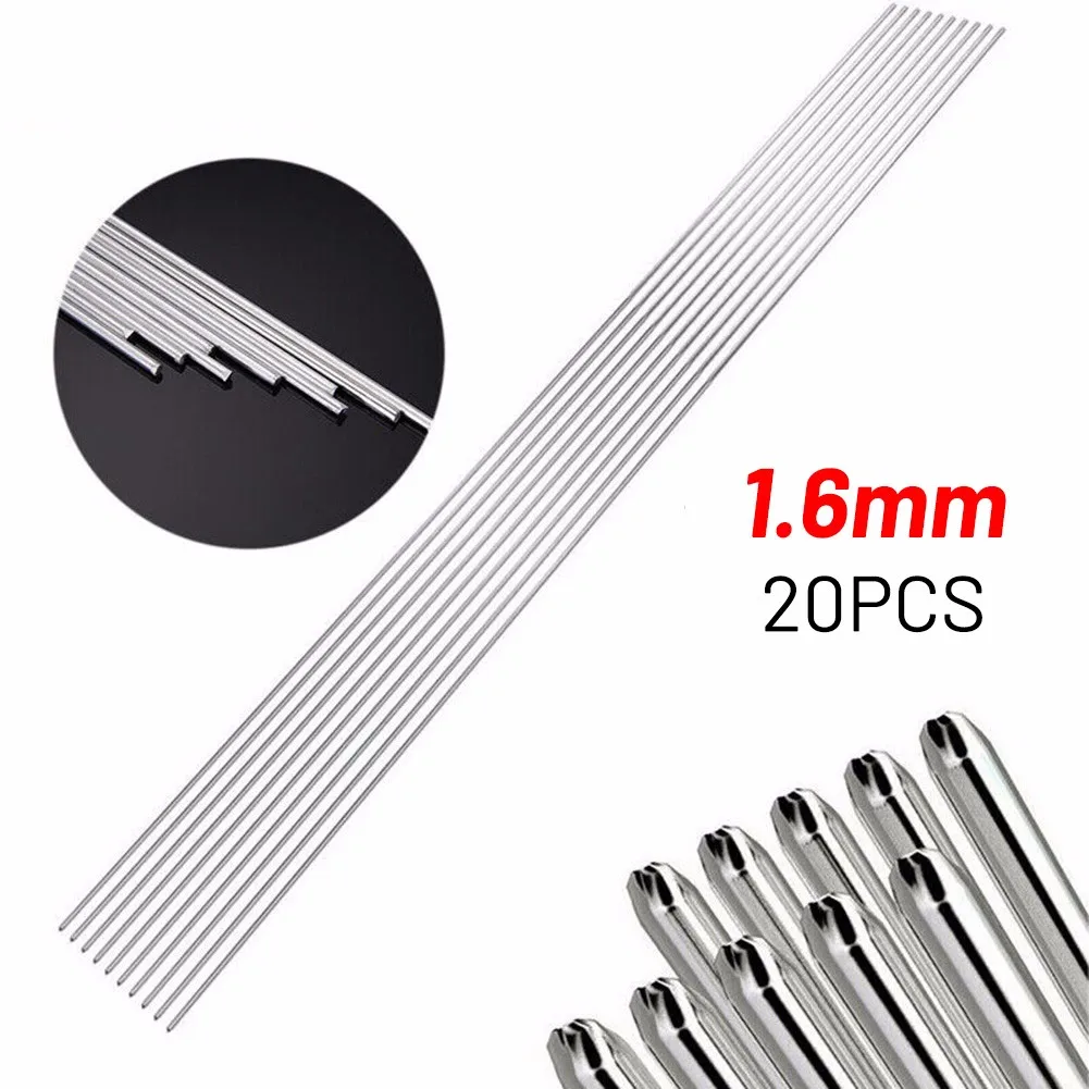 

1.2/1.6/2.0/2.4mm Welding Rods 1.2mm~2.4mm 2.4mm 2.0mm 1.6mm 1.2mm 20 Piece