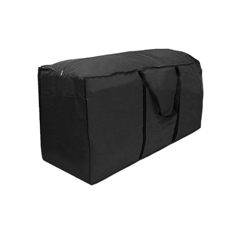 Large Capacity Outdoor Garden Furniture Storage Bag Cushions Seat Protective Cover Waterproof Multi-Function Bags | Дом и сад