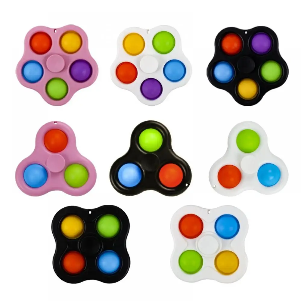 

Kawaii Fidget Spinner Toy Simpel Dimpel Anti Stress Push Bubble Spinning Adult Autism Adhd Relief Hand Spinners Toys for Boys