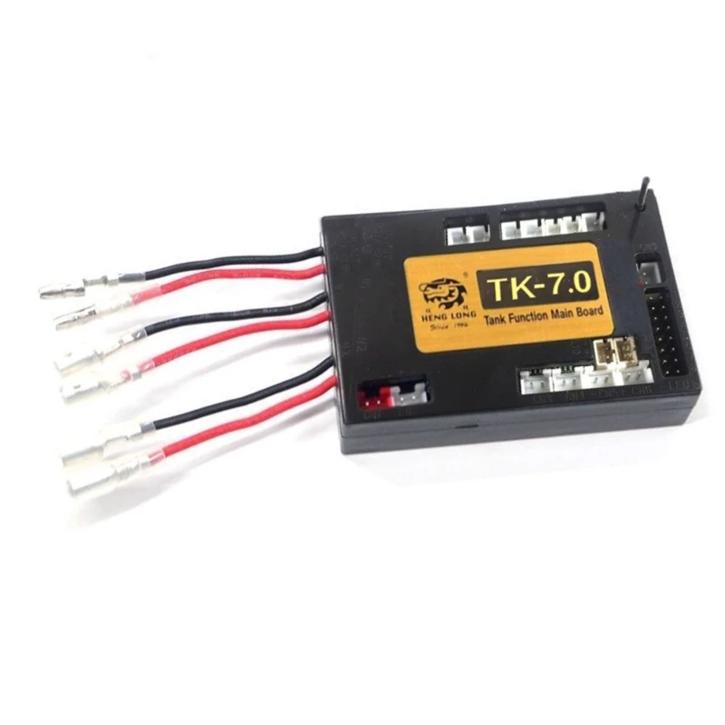 

Digital Radio Spare Part 7.0 Version RC Main Board + 2.4GHz Transmitter Receiver for Kid’s Henglong 1/16 RC Tank Toy