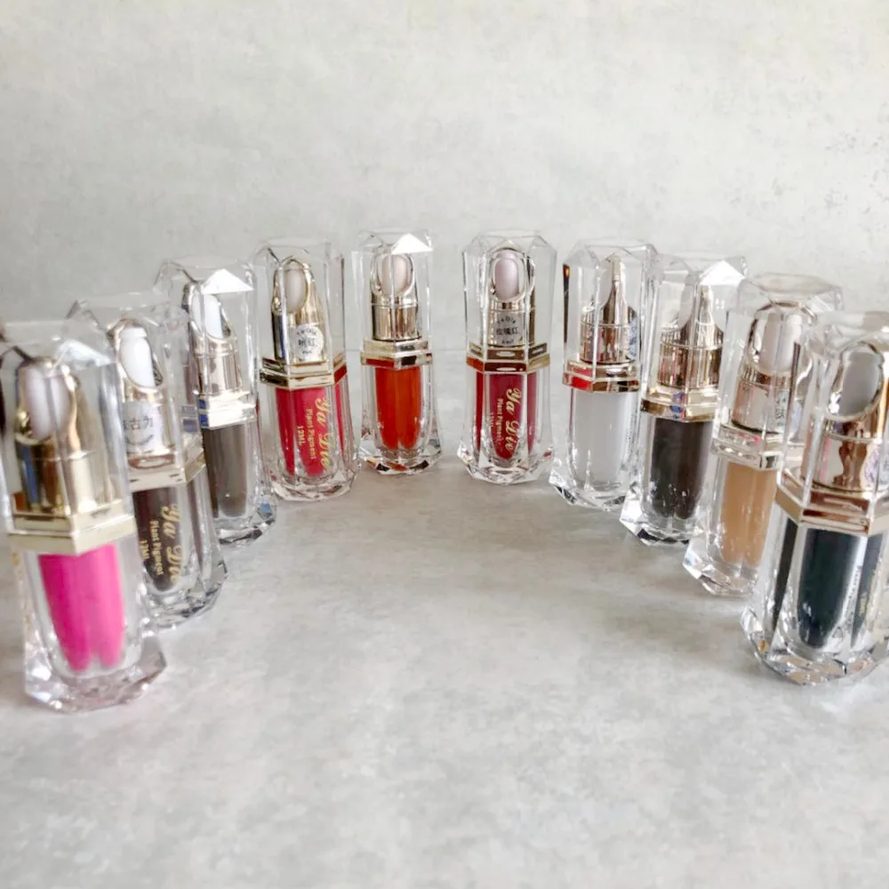 Оригинал 1 бутылка бровей Татуировка губ постоянный пигмент для перманентного