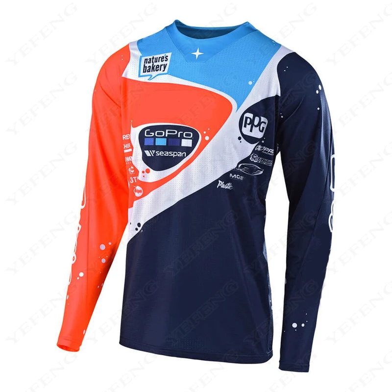 

Футболка для езды на мотоцикле и мотокроссе, с длинным рукавом