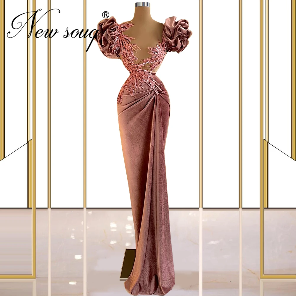 

Newest Crystals Evening Dresses With Flowerts Arabic Vestidos De Fiesta 2021 Mermaid Long Prom Dresses Celebrity Evening Eear