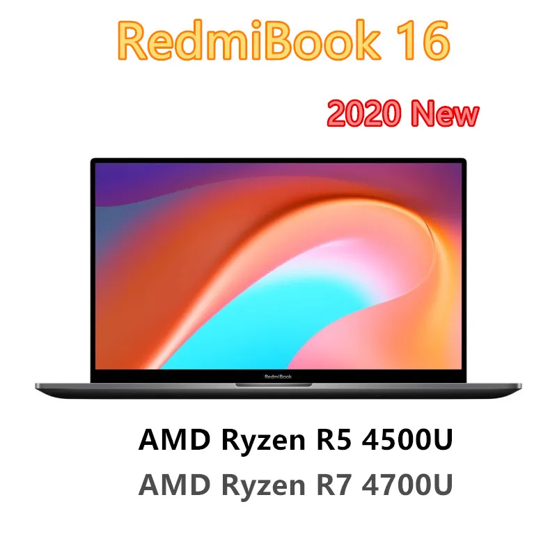 Ноутбук Xiaomi RedmiBook 16 Ryzen Edition с AMD 4700U/4500U 1 дюйма 100% sRGB Type C 512 ГБ SSD|Ноутбуки| |