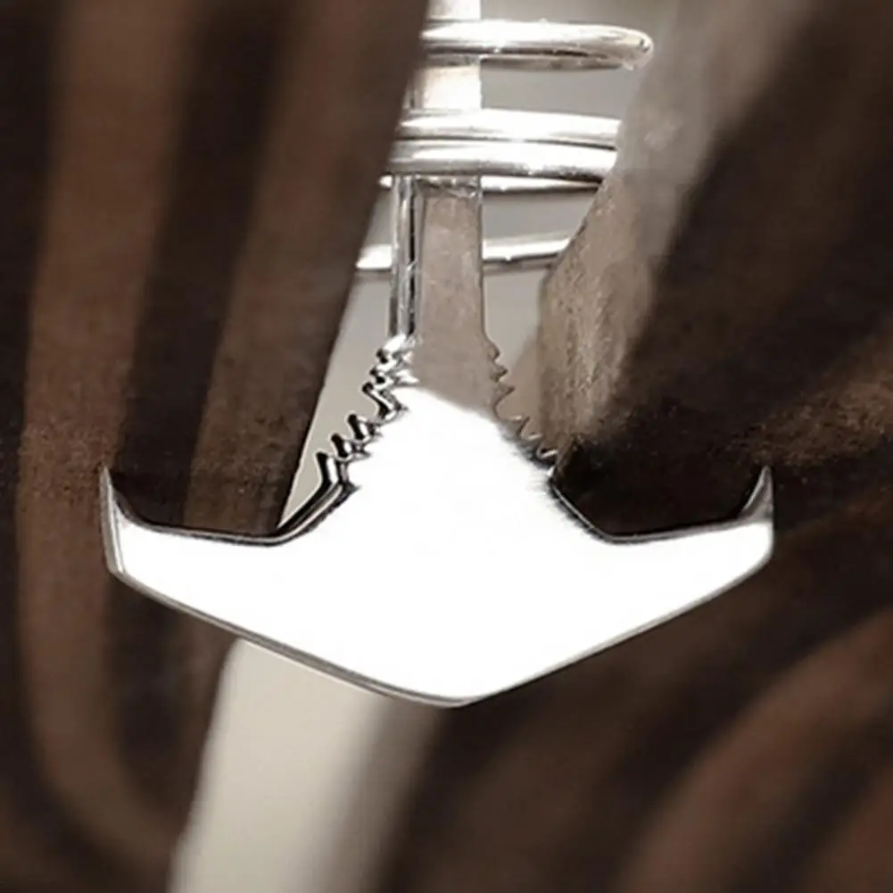 

Practical Fishbone Deck Pegs Anti-rust Stainless Steel Fishbone Tent Stakes Fishbone Tent Rope Tightener