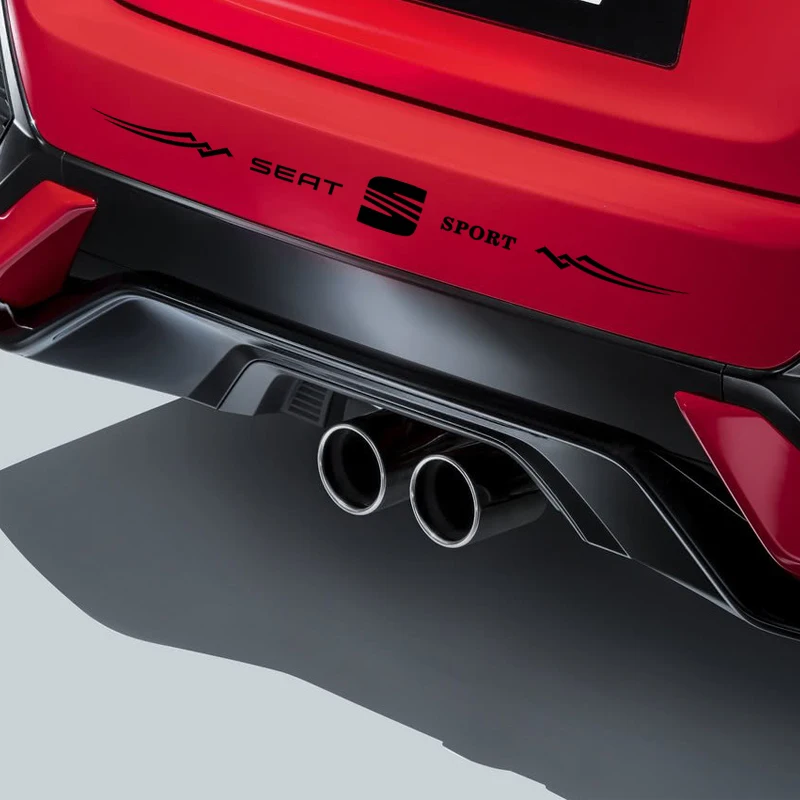 Наклейка на задний бампер автомобиля с логотипом крыльев светоотражающие