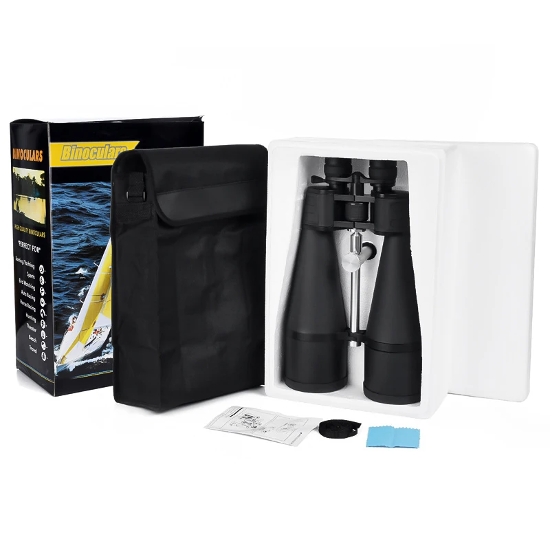 Мощный профессиональный бинокль 30-260X160 большой диаметр HD телескоп BAK4-Prism