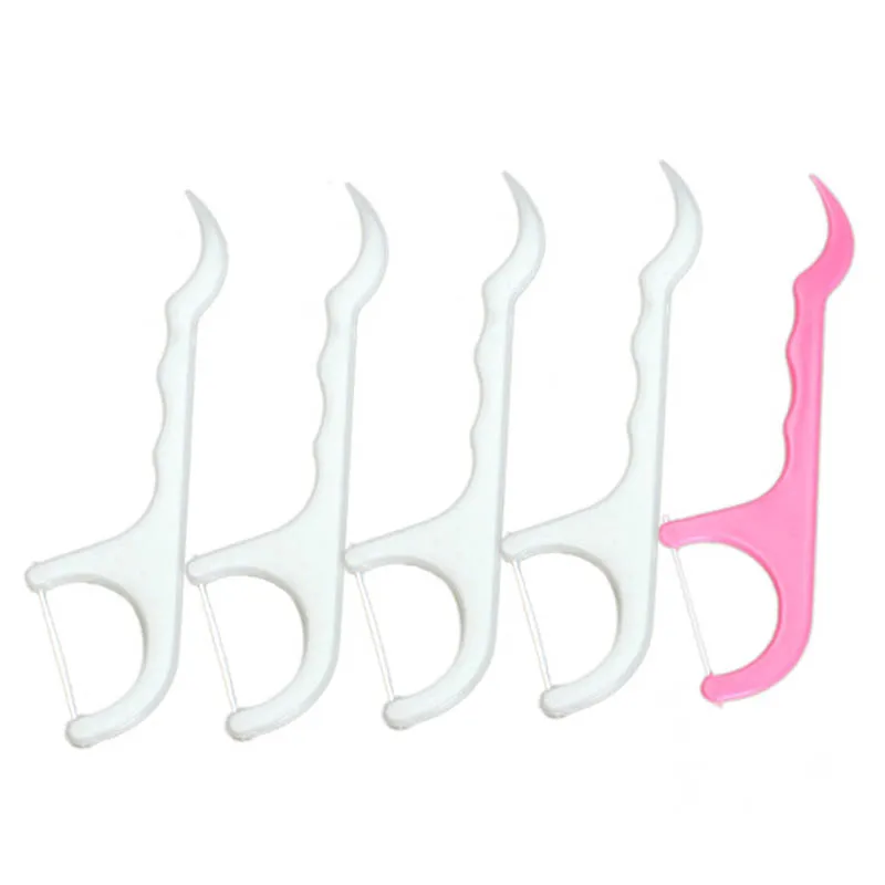 

Newly 100pcs Dental Floss Stick Interdental Brush Teeth Toothpicks Flosser Pick