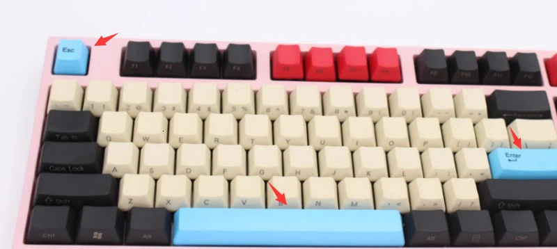 IDOBAO Pbt Oem Keycaps лазерная резьба Передняя печать пробел Механическая игровая клавиатура Пользовательская Настройка Teclado Gamer