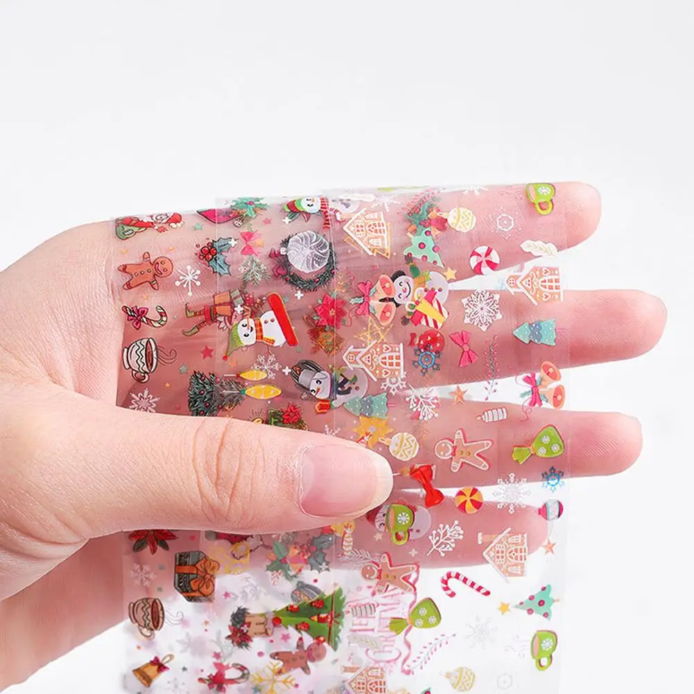 10 рулонов Хэллоуин Фольга для ногтей звездное небо искусство переводные