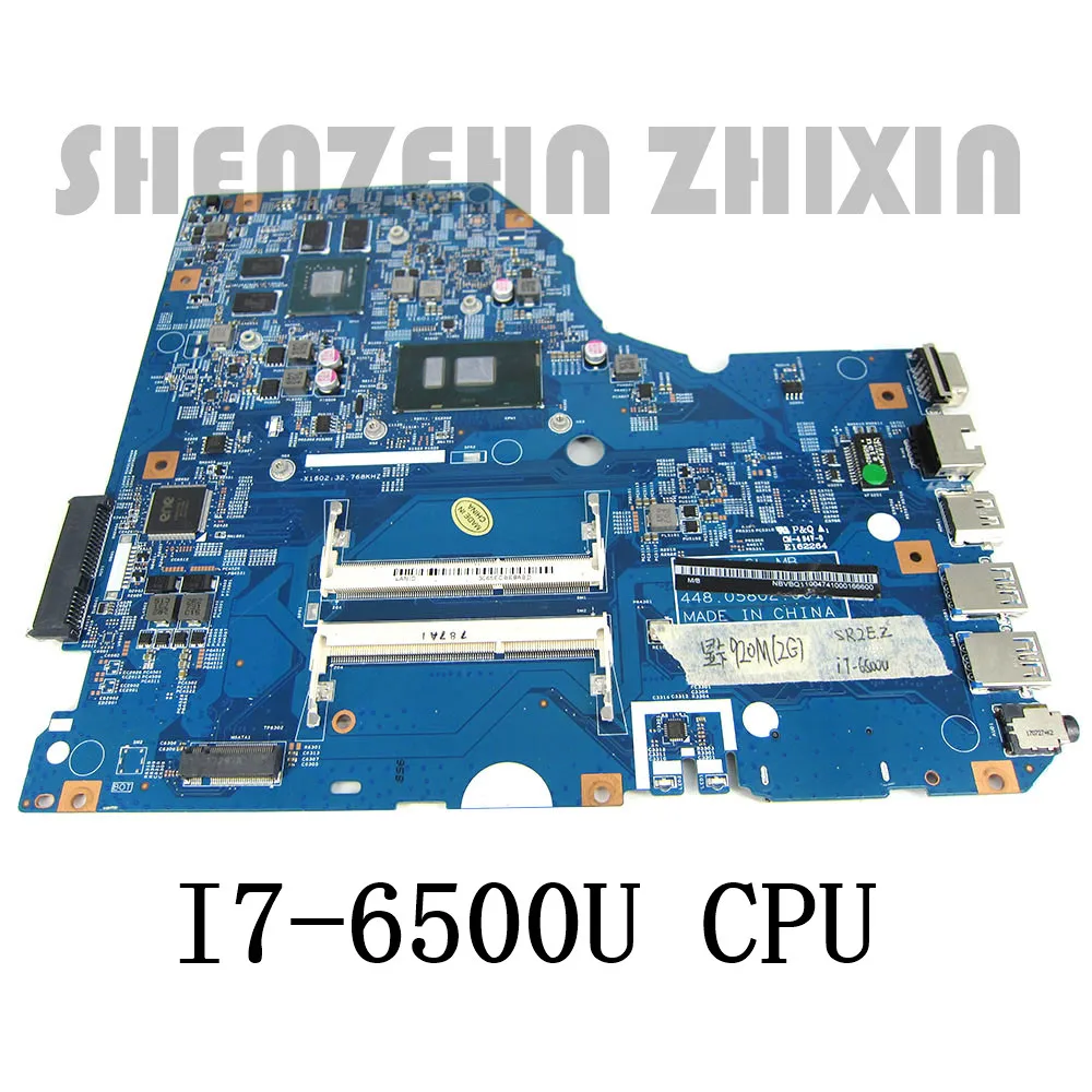 Четыре sourare для Acer aspire E5 772 772G Материнская плата ноутбука I7 6500U Процессор NBVBQ11004