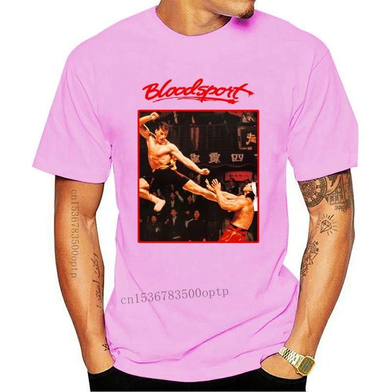 

New Blood Sportive Jean Claude Van Damme Vintage Movie T Shirt Men Casual 100% Cotton Tee Usa Size S 3Xl 013290