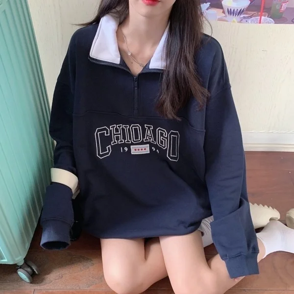 

Style Loose Thin Embroidery