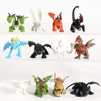 how to train your dragon the hidden world toothless night fury mini pvc figures kids toys gift set