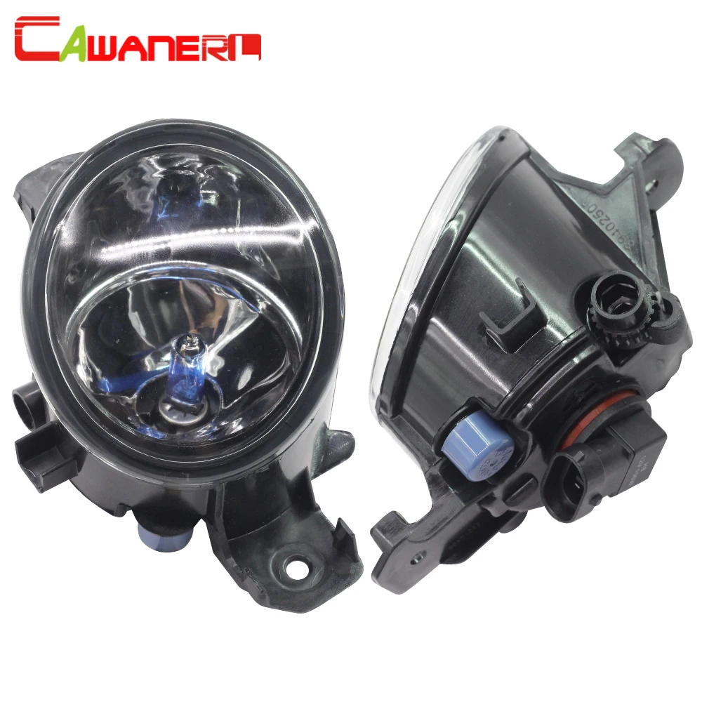 Cawanerl 2X100 Вт H11 автомобильные галогеновые лампы для фар Противотуманные
