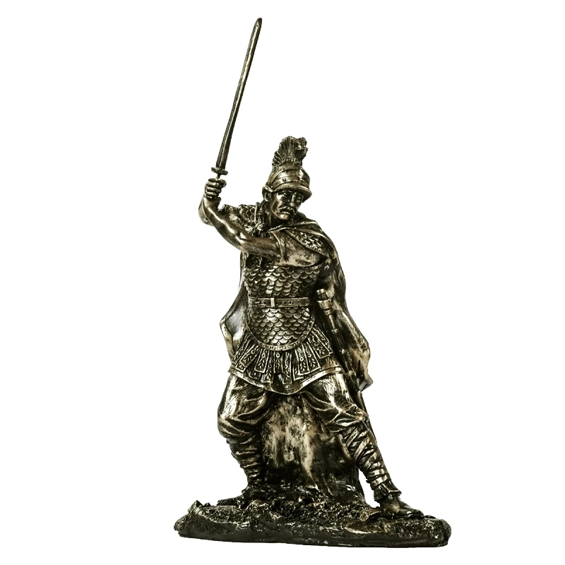 Античная Статуя Римского воина статуэтка военного командира ручной работы декор