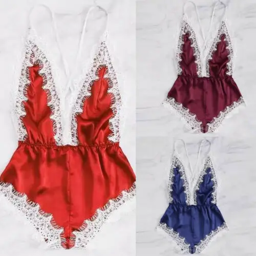 2019 сексуальное женское нижнее белье из сетчатой ткани с глубоким V-образным