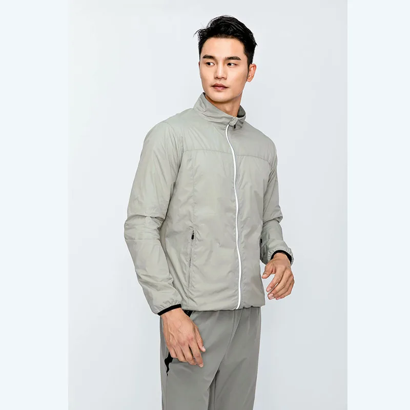 Весенне осенняя ветровка куртка для бега спортивная толстовка уличная