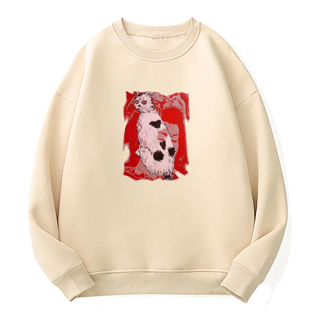 

Anime Junji Ito Hoodie Women Kawaii Oversized Tomie Hoodies Woman Harajuku Manga Hoody Fleece Crew Neck Pullovers Sweatshirt
