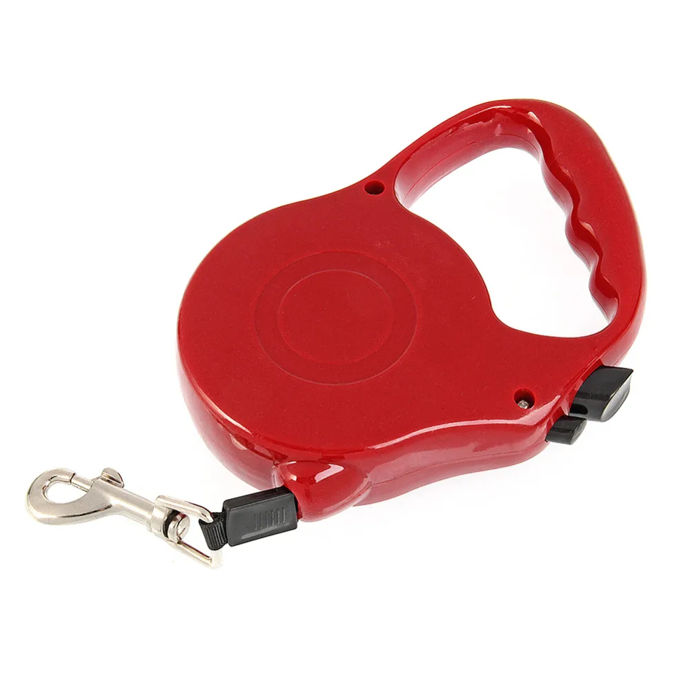 Выдвижной Поводок для дрессировки собак нейлоновая веревка прогулок с одной