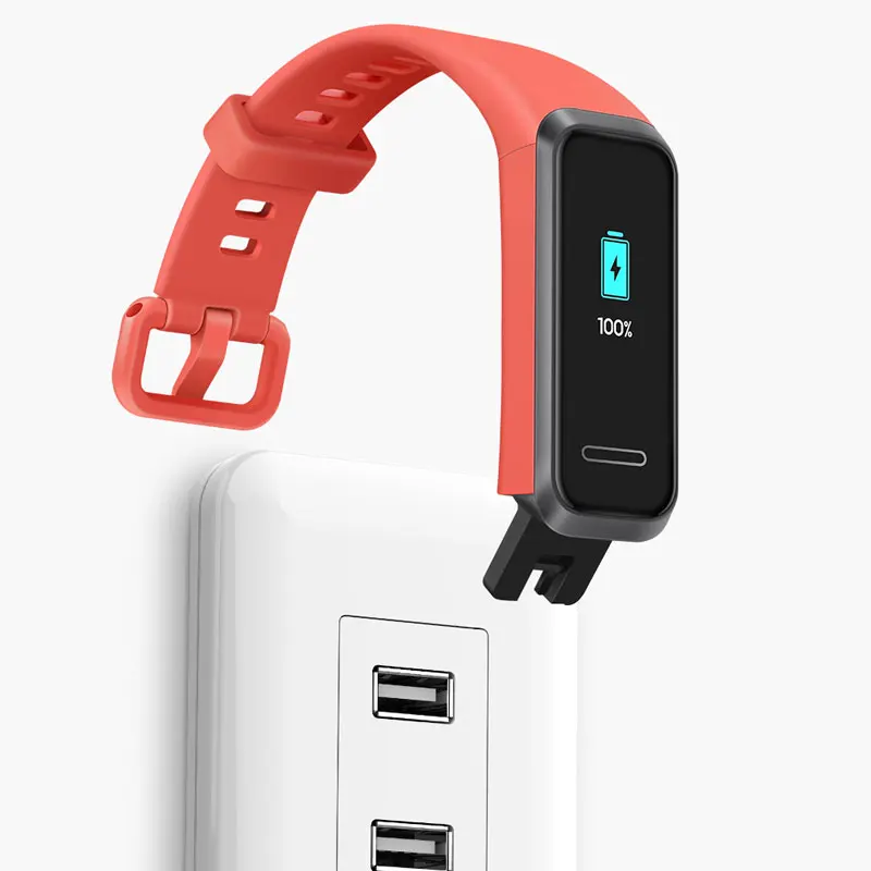 Смарт-браслет Huawei Band 4 с USB зарядкой пульсометр шагомер Mutial Dial носимые устройства