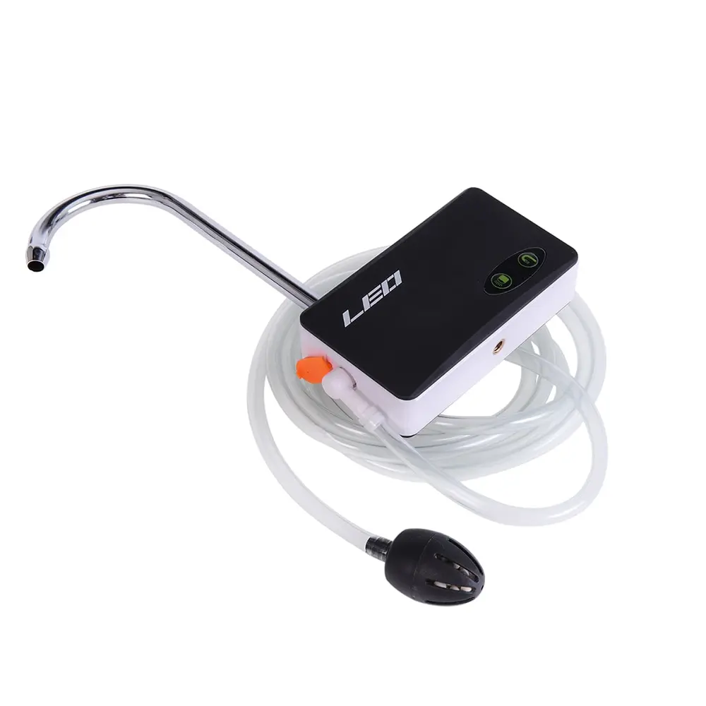 

3-in-1 Mini Aquarium Air Pump Water Pump Oxygenator Water Pump Silent USB Pumping Aerator Oxygen with Bait Lights for Fish