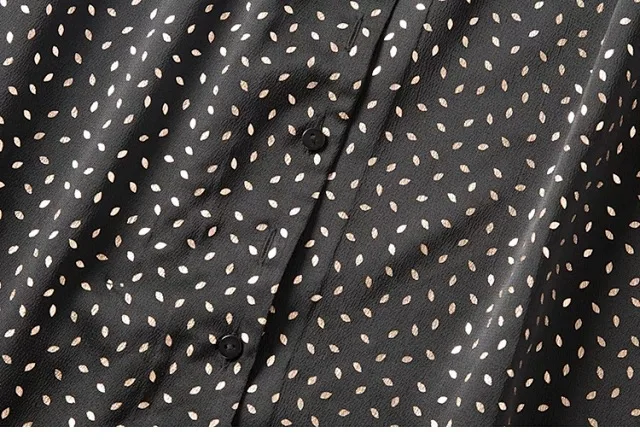 Женское платье летнее однобортное миди с коротким рукавом и принтом|Женские