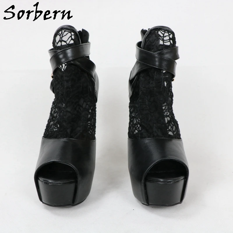 Женские туфли лодочки с открытым носком на высоком каблуке и платформе|heel shoes for