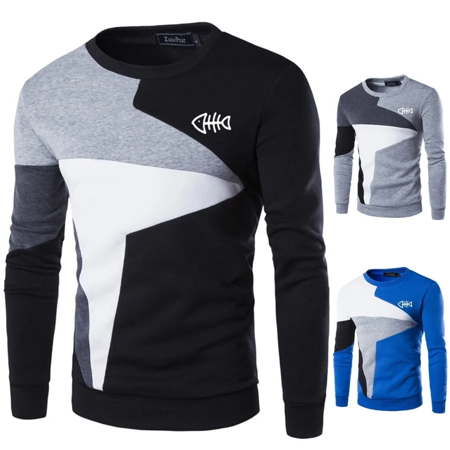 

ZOGAA Men's Hoodies 2019 Spring Autumn New Man Sweatshirts Homme Streetwear Men Clothing Funny Print Male Tops Casual Pullovers