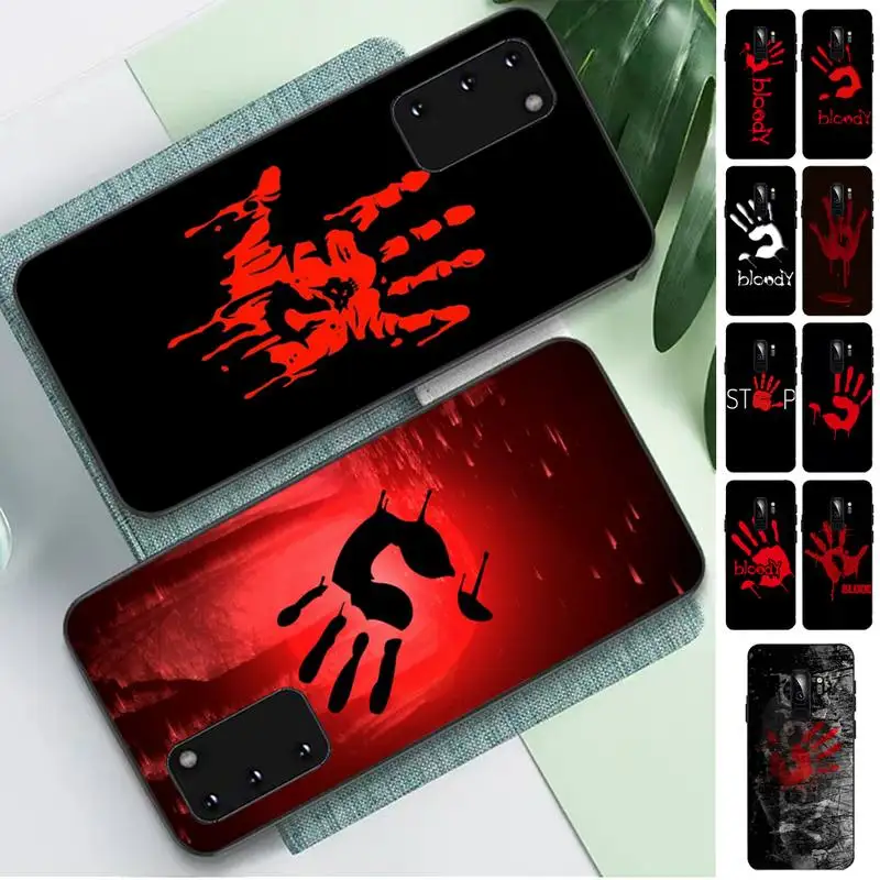 

TOPLBPCS Anime Bloody Phone Case for Samsung S10 21 20 9 8 plus lite S20 UlTRA 7edge