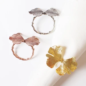 610 шт., кольца для салфеток под розовое золото