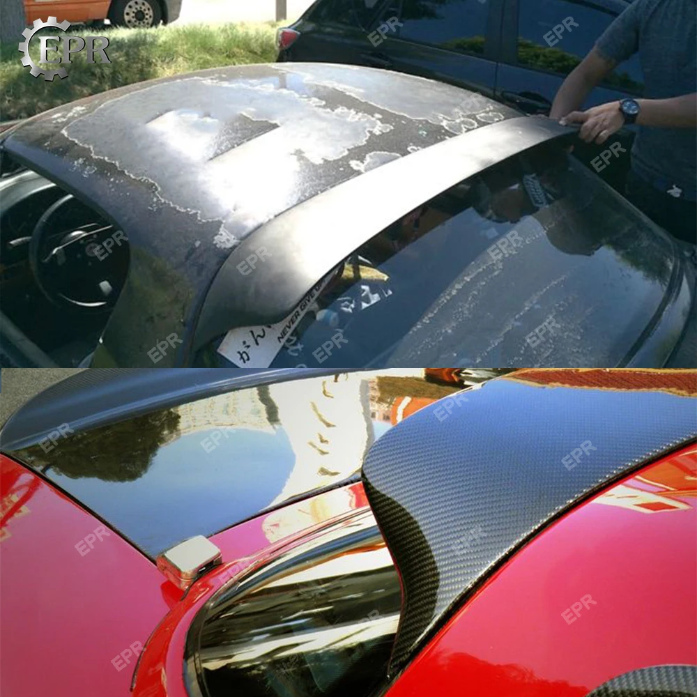 Для Mazda MX5 NA спойлер на крышу из углеродного волокна (подходит для жесткой крыши)