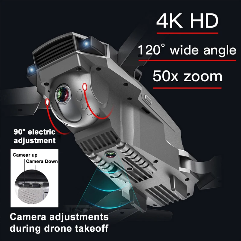 LAUMOX SG907 GPS Дрон с 1080P 4K HD камерой широкоугольный 5G FPV оптический поток RC