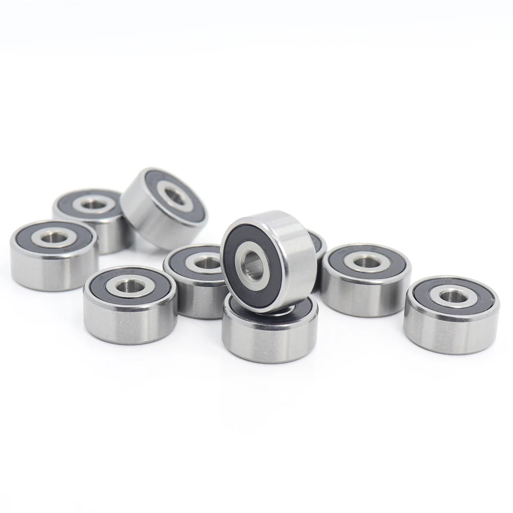 1616 2RS ABEC-1 (10 шт.) 1/2 &quotx1 1/8&quot x3/8 &quotдюймовые шариковые подшипники 12 7 мм x 28 575 9 525 1616RS |