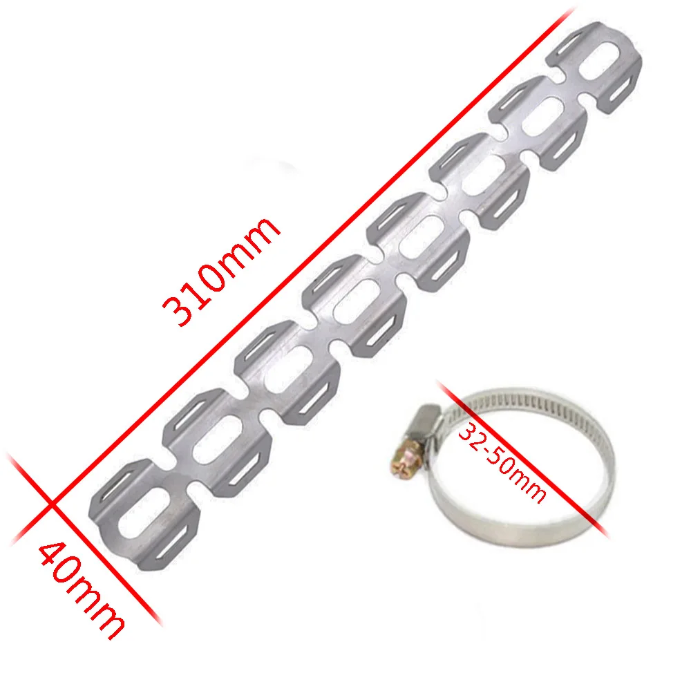 Выхлопной тепловой экран для мотоцикла глушитель трубы тепловая защита защитная